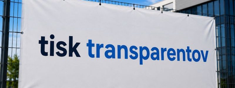 Tisk transparentov: ko mora biti sporočilo vidno že od daleč